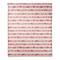 Watercolor Heart Stripes 50" x 60" Coral Fleece Blanket